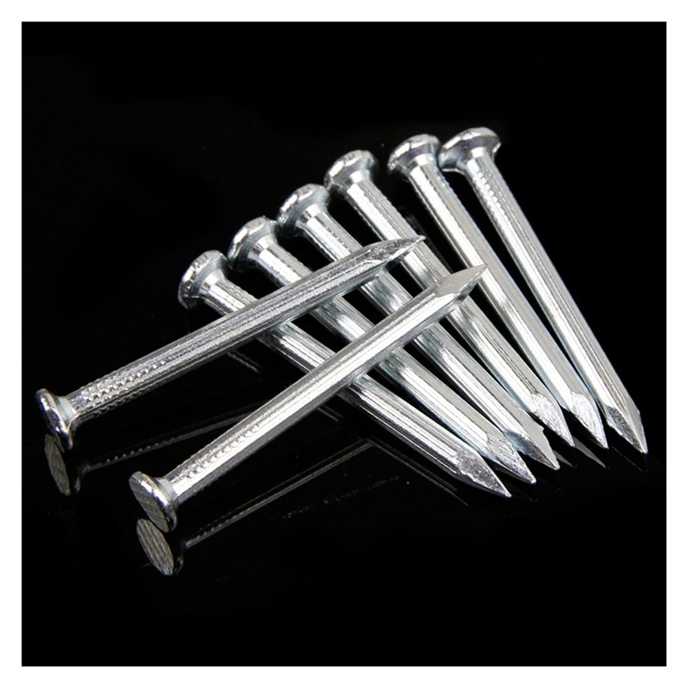 Dalaki Hardened Steel Concrete Nails, Flat Head, High-Strength, for Tile (M4 × 50 mm, 50 pcs.)