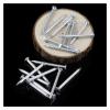 Dalaki Hardened Steel Concrete Nails, Flat Head, High-Strength, for Tile (M4 × 50 mm, 50 pcs.) view 2