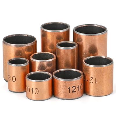 (10 pcs) Composite Copper Bearing Bushing 4 x 6 x 8 mm for Electronic Workbench and Mechanical Shaft Maintenance