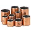 (10 pcs) Composite Copper Bearing Bushing 4 x 6 x 8 mm for Electronic Workbench and Mechanical Shaft Maintenance view 1