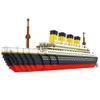 Atomic Building Miniature Block Construction Set, 3,800 Pieces, Scale Model of the Titanic view 1