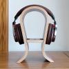 TOMYEUS Wooden Headphone Stand, Walnut Finish view 4