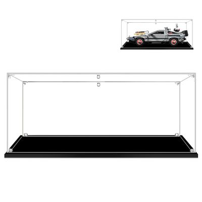Hosdiy Acrylic Display Case for LEGO 10300 DeLorean