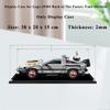 Hosdiy Acrylic Display Case for LEGO 10300 DeLorean view 2