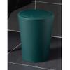 TOMYEUS Kitchen Trash Can with Lid, Push-Top, Large Capacity, Orange view 4