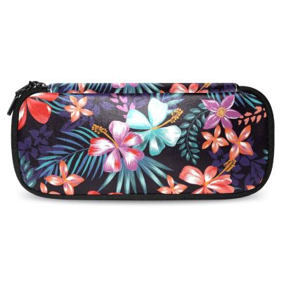 Vintage Floral Large-Capacity Pencil Case