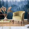 Muralo 3D Vinyl Wallpaper, Forest, Trees, Fog, XXL Art Print - 208 x 146 cm view 1