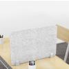 Icegrey Freestanding Felt Acoustic Desk Divider, Orange, 120 x 30 cm view 4