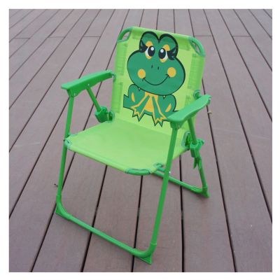 Kids' Folding Camping Chair with Cartoon Animal Design, Style 1