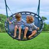 TP Toys 741S2 Knightswood Double Wooden Swing Set with Giant Nest Swing, FSC view 2