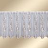 DSD Design-Studio Drechsler Devina Brown Café Curtain with Effect-Band Embroidery, Plauen Lace, 35 x 112 cm view 4
