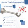 Fenster DEKOR Matte Steel Curtain Rod, 300 cm, Kula Lux view 3