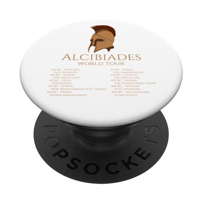 Greek History Alcibiades World Tour Peloponnesian War PopSockets PopGrip