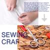 JUNING Sewing Kit with Accessories, Bobbins and Thread, Premium Large-Format Sewing Set, Complete Kit for Beginners and Travelers, S, Black view 4
