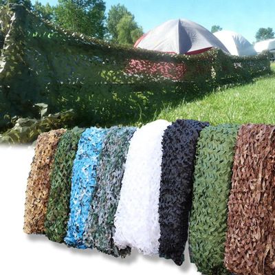 AMXFS Camouflage Net Sun Shade, 5 x 10 m, Green Woodland Pattern