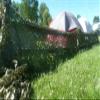 AMXFS Camouflage Net Sun Shade, 5 x 10 m, Green Woodland Pattern view 4