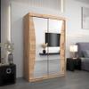 MEBLE KRYSPOL Monaco Wardrobe with Mirror, 2 Sliding Doors view 2
