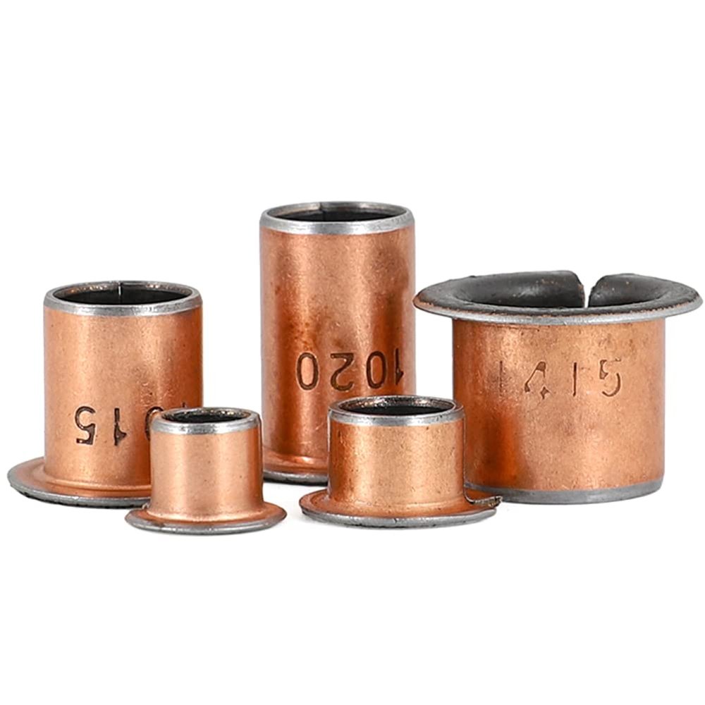 1 pc. Copper-Composite Flanged Bushing, 47/39 x 35 x 26 mm