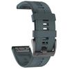 hellosy Compatible Fenix 5X Watch Band, 26 mm Soft Silicone, Quick Release, Easy to Install, Forerunner 935/945 (26 mm Quickfit, Slate) view 1