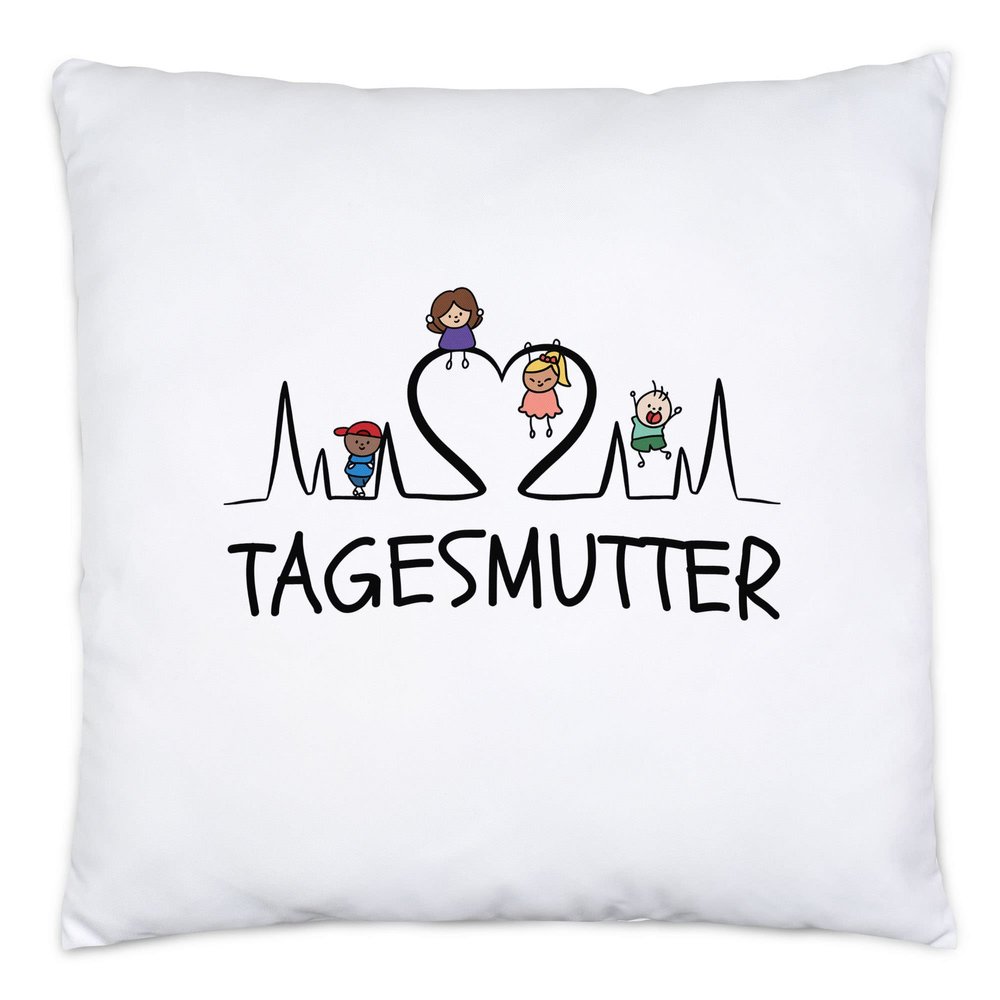 Hey!Print Childminder Pillow with Filling, Farewell Gift for Educators