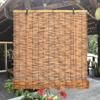 Outdoor Bamboo Reed Roman Shade, Light-Filtering Privacy Screen view 1
