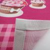 LolaPix Children's Placemat with Name, Linen-Look, Washable, Baby Giraffe, 30 x 45 cm view 2