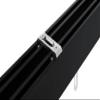 DcoProfi 2-Track Rectangular Curtain Track Set, Black/Chrome, 320 cm view 2