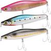 TRUSCEND Topwater Pencil Fishing Lure with VMC Hooks, Trembling Sinking Action, Long-Casting Premium Bass Lure with Rattle view 1