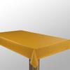 laro Washable PVC Oilcloth Tablecloth, Yellow Orange Fasen Linen Look, 140 x 500 view 3