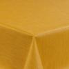 laro Washable PVC Oilcloth Tablecloth, Yellow Orange Fasen Linen Look, 140 x 500 view 4
