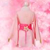 PUYYDS Re:Zero Anime Cosplay Ram Rem Sakura Kimono Maid Outfit for Women view 4