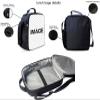 HUIACONG Backpack, Lunch Bag and Pencil Case Set, Baseball Tie-Dye view 3