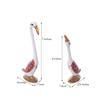 Aport Presents Loving White Meenakari Metal Swan Pair Figurine (8 x 3 x 18 cm) #Aport-311 view 3