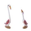 Aport Presents Loving White Meenakari Metal Swan Pair Figurine (8 x 3 x 18 cm) #Aport-311 view 4