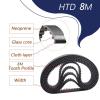 Xuulan Xianglaa HTD 8M Timing Belt, 1720-8M-55, 215T, 1720 mm Length, Fiberglass Core view 4