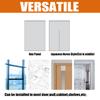 LIVEINU Self-Adhesive Kitchen Cabinet Curtain, 100 x 100 cm, Light Green view 4