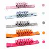 LTLCLZ Numbered Latex Resistance Band for Pilates, Yoga, Stretching and Fitness, Pink view 3