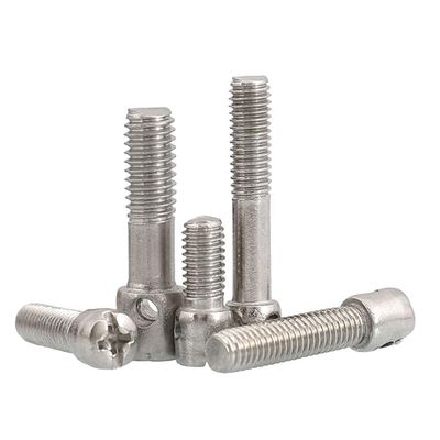 20-Piece 304 Stainless Steel Phillips Screws with Drilled Heads, M6 x 30 mm Full Thread