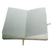 KABELIF A6 Notebook, Beige Floral Fabric Cover, 80 Sheets/160 Pages view 2
