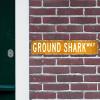 Ground Shark Outdoor Metal Wall Sign view 4
