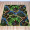 Children's Dinosaur Rug, Green and Colorful Play Rug (400 x 500 cm) view 2