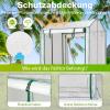 RELAX4LIFE Small Greenhouse, Tomato Plant House with Ground Stakes, Transparent, 100 x 81 x 150 cm view 3