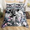 LUYAPOND Highland Cattle Duvet Cover Set for Kids, 135 x 200 cm view 1