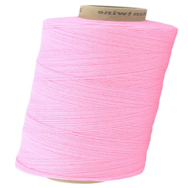 fuwi 1 mm Cotton Cord – Baker’s Twine, Macramé & Gift Ribbon – 100% New Cotton, Matte and Colorfast, 650 m (0011 Light Pink)