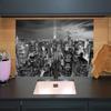 Wallario Glass Stovetop Cover/Splash Guard, 3-Piece, 90 x 52 cm, New York at Night view 3