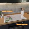 Wallario Glass Cooktop Cover/Splash Guard, 2-Piece, 80 x 52 cm, for Ceramic and Induction Cooktops, Rose in Pastel Colors view 2