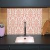 Wallario Glass Stove Cover, 3-Piece, 90 x 52 cm, Royal Scrollwork view 3