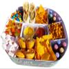 JaWro Green Football Snack Stadium, Fully Assembled view 2