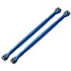 Aluminum 6061-T6 Front Steering Rods for Traxxas 1/5 X-Maxx 8S WideMAXX, 2-Piece Set, Blue view 1