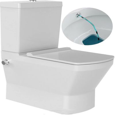 NEPTN NANO Floor-Standing Taharet Shower Toilet with Integrated Faucet